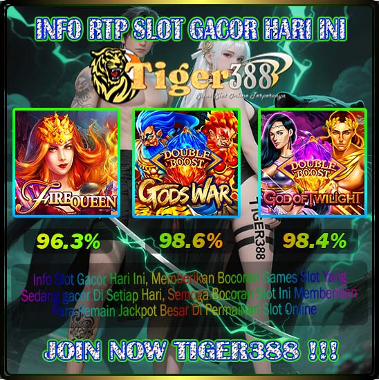 Tiger388 Link Slot Gacor Terpercaya Hari Ini