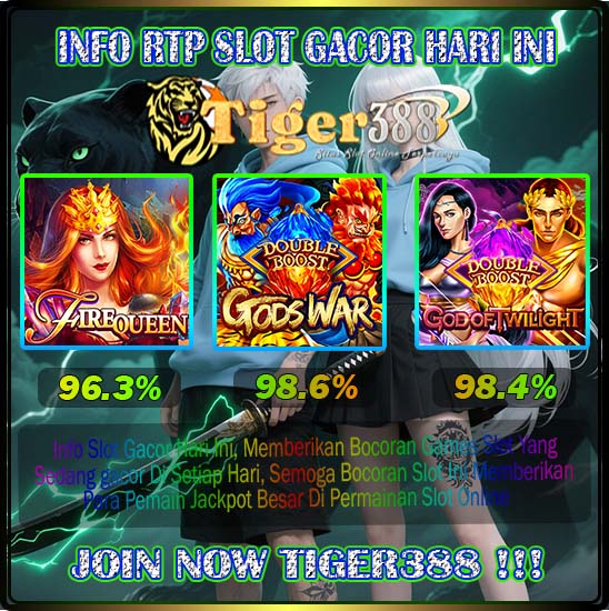 Tiger388 Slot Habanero Deposit Cepat Tanpa Ribet